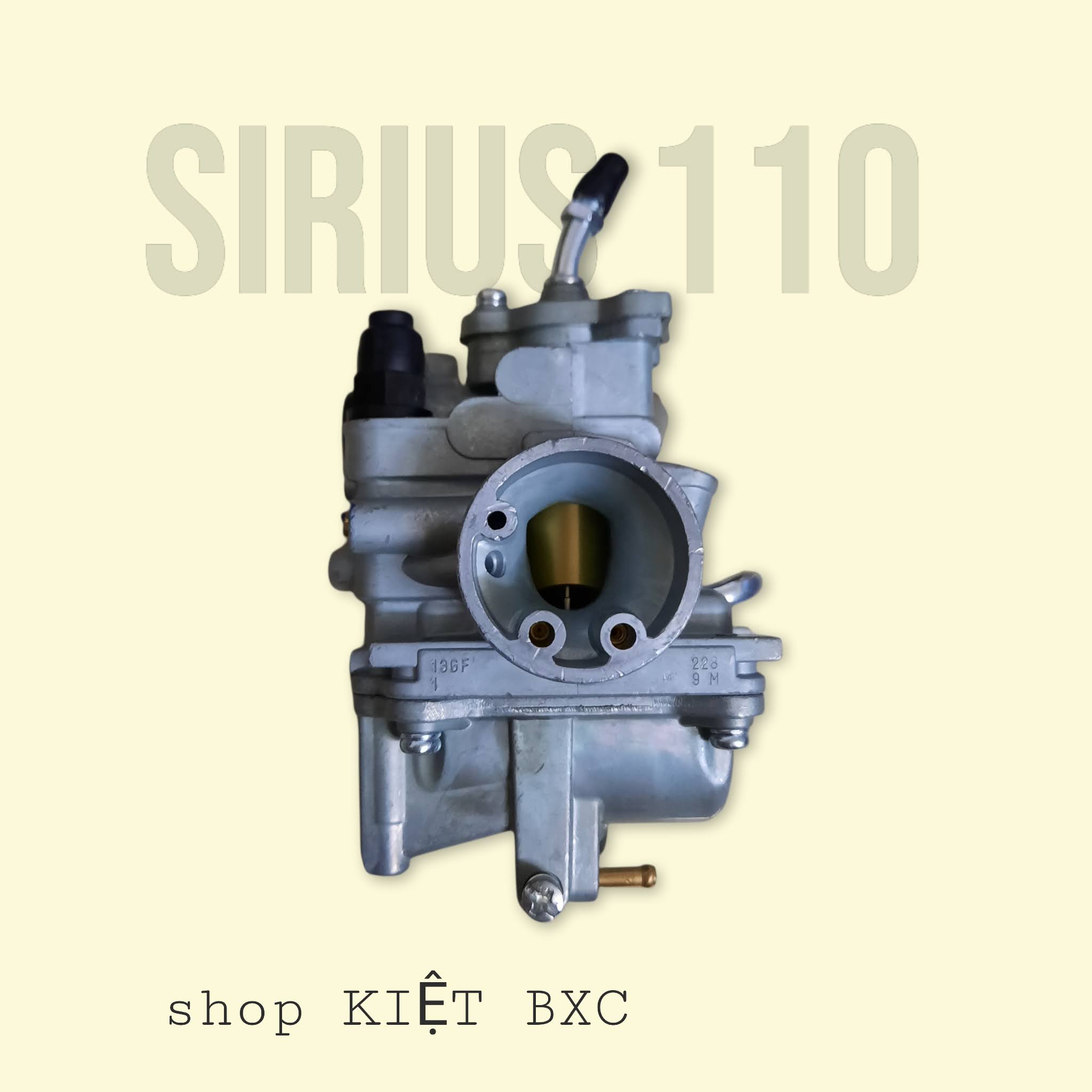 BỘ CHẾ HÒA KHÍ : SIRIUS 110