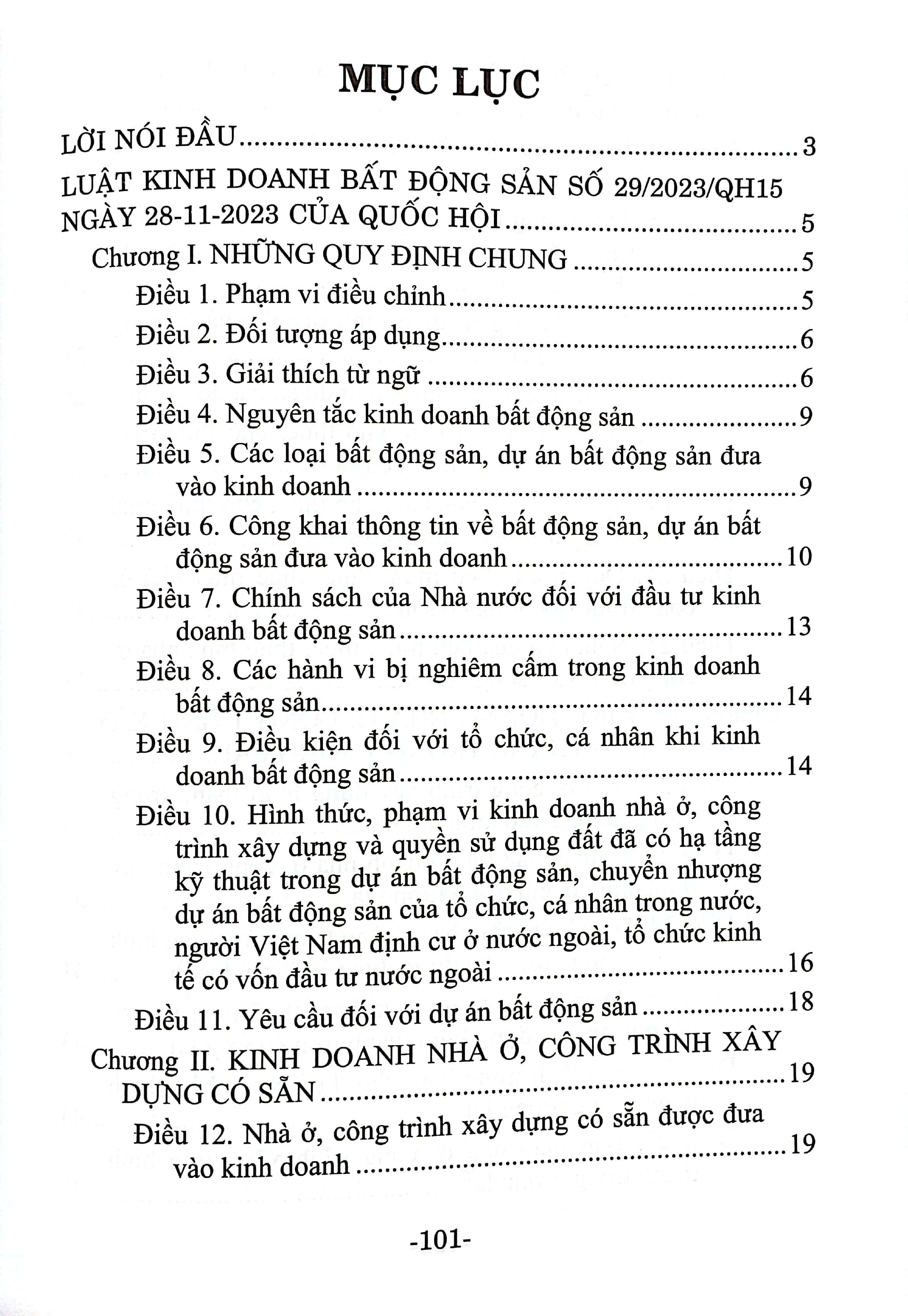 Sách - Luật Kinh Doanh Bất Động Sản (Hiện Hành) (Được Quốc Hội Thông Qua Ngày 28-11-2023, Có Hiệu Lực Từ Ngày 01-01-2025)