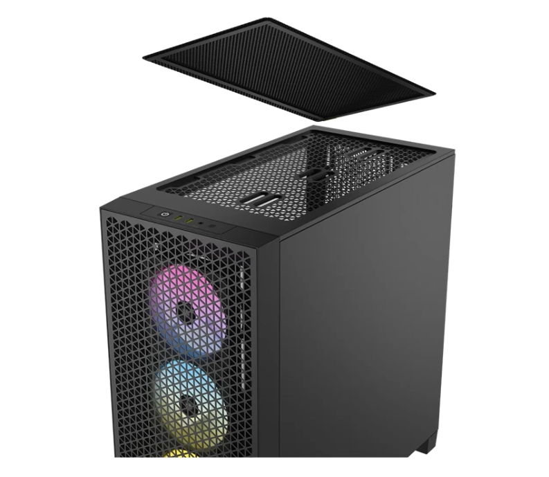 Vỏ Case Corsair 3000D RGB Airflow Mid Tower BLACK/White CC9011255-WW/CC9011256-WW - Hàng Chính Hãng