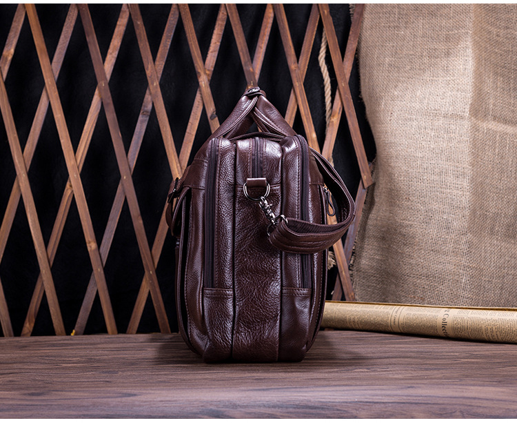 Túi xách nam DA BÒ THẬT phong cách mới – BEE GEE CCS5539