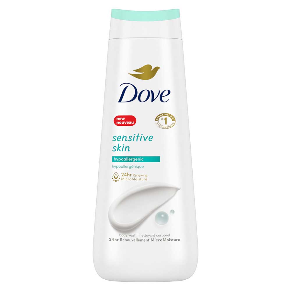 Sữa Tắm Dove Sensitive Body Wash 680 ML Hàng Nhập Mỹ Cho Da Nhạy