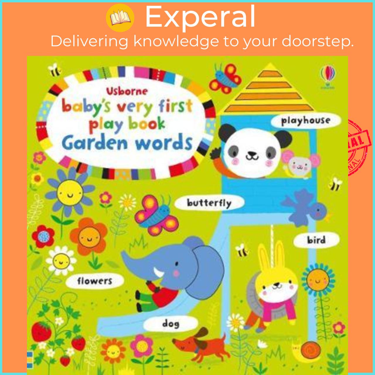 Sách - Baby's Very First Play book Garden Words by Fiona Watt Stella Baggott