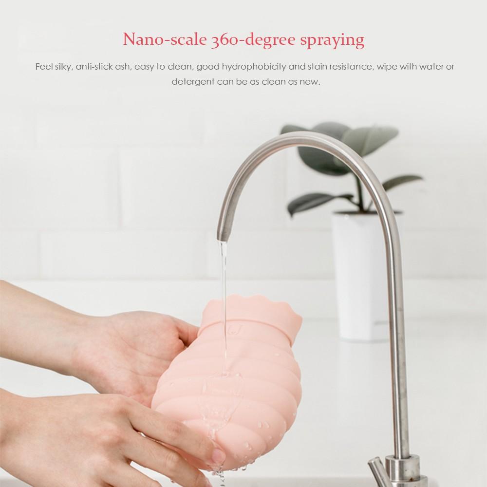 Jodan&Judy Bình Silicone Giữ Nhiệt Đựng Nước Ấm Dùng Cho Mùa Đông Dung Tích 313 / 620ml Có Nắp