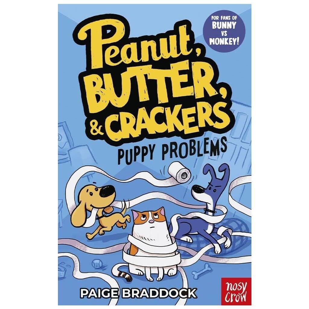 Sách văn học thiếu nhi tiếng Anh - Puppy Problem, Part of Series Peanut, Butter &amp; Crackers
