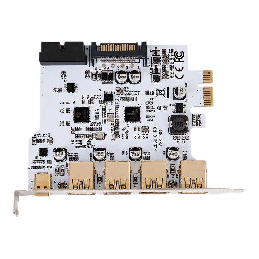 E to USB 3.2 Card  Converter Card 19Pin -E