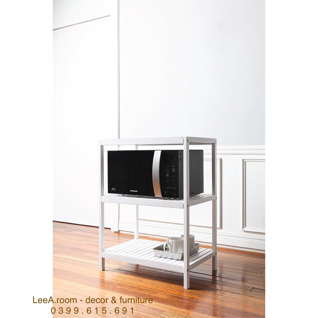 Kệ Lò Vi Sóng Cao Cấp 3 Tầng - OvenRacks 3f - Màu Trắng