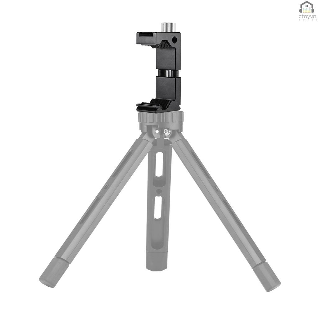 Kẹp gắn điện thoại với lỗ vít 1/4 inch thông dụng cho giá đỡ ba chân