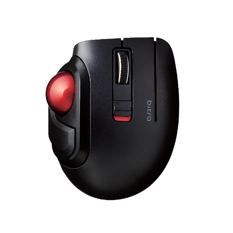 Chuột TRACKBALL không dây yên tĩnh ELECOM M-MT1DRSBK - Hàng Chính Hãng