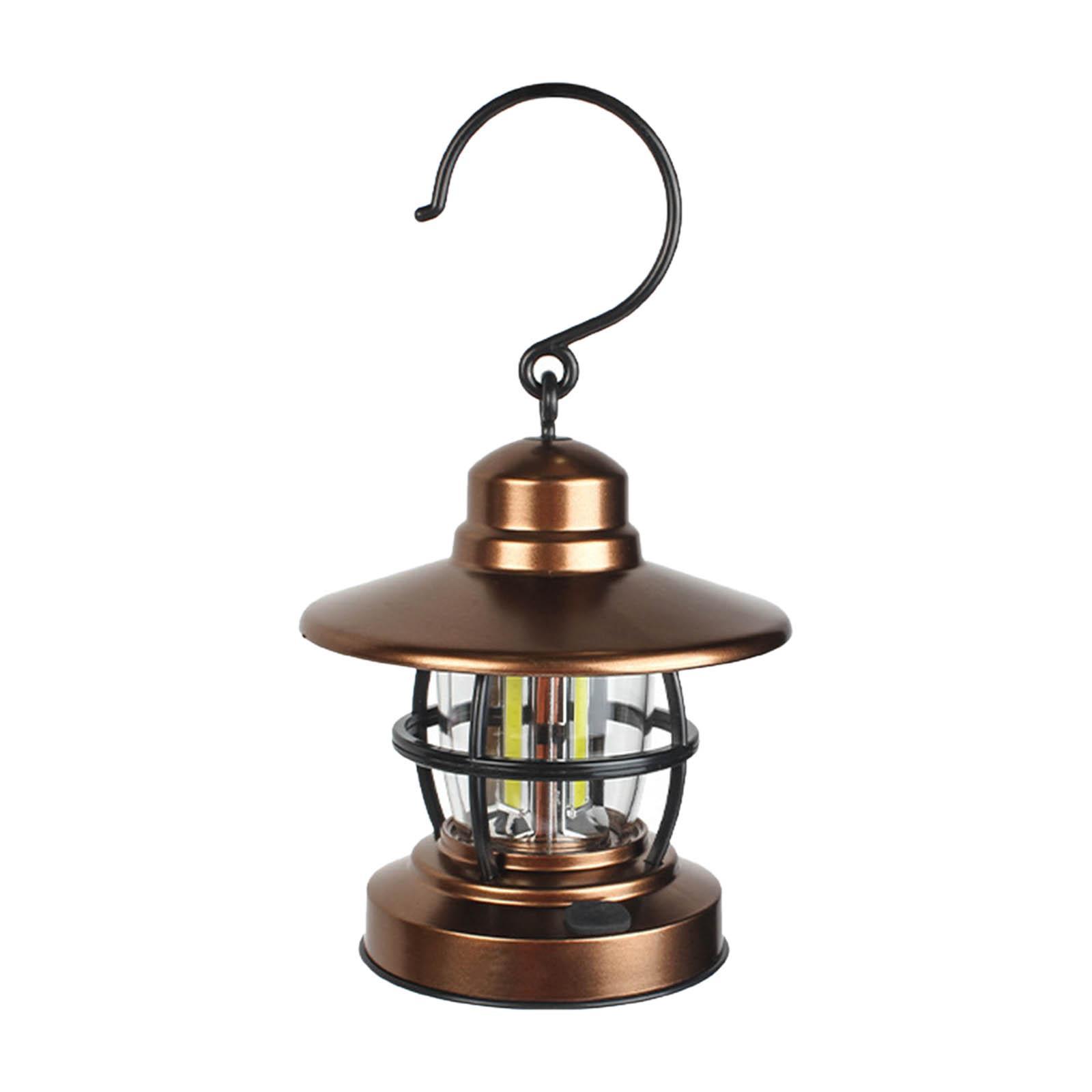 Portable Camping Lantern Tent Lamp Light Battery Operated for Home Hiking