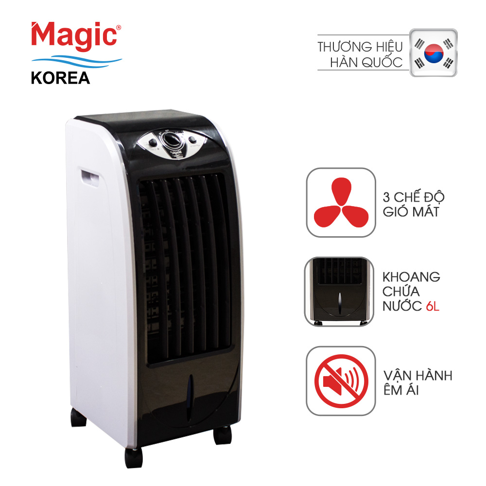 Quạt Hơi Lạnh Magic A-48 (95W) - Đen - Hàng Chính Hãng