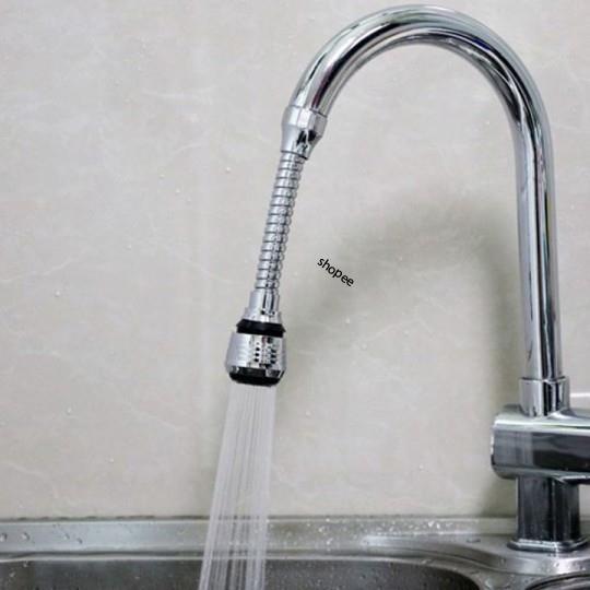 HS VÒI RỬA BÁT INOX TĂNG ÁP XOAY 360 ĐỘ, LẮP BỒN RỬA BÁT, RỬA TAY