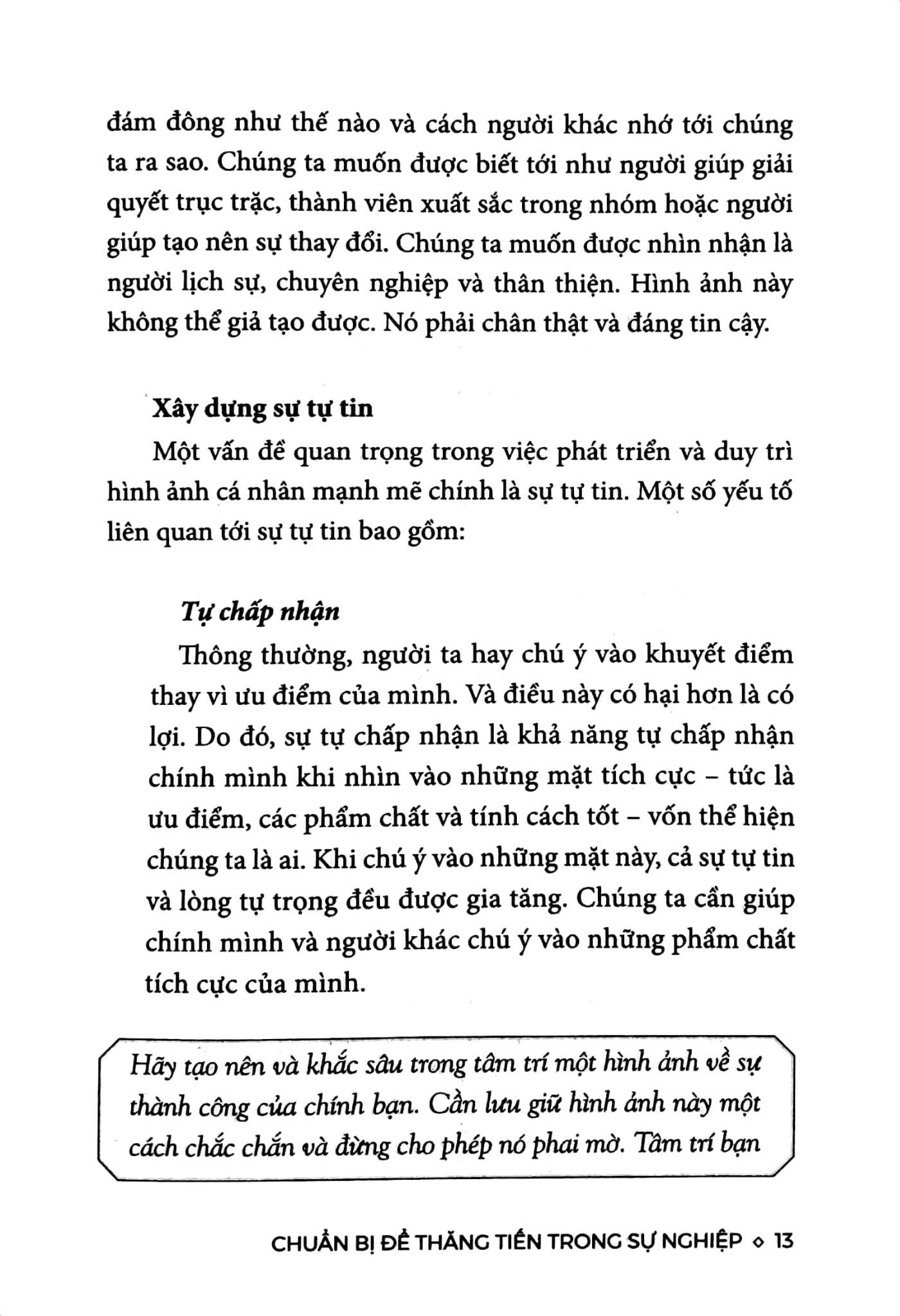 Tủ Sách Thành Công Của Dale Carnegie - Chuẩn Bị Để Thăng Tiến Trong Sự Nghiệp