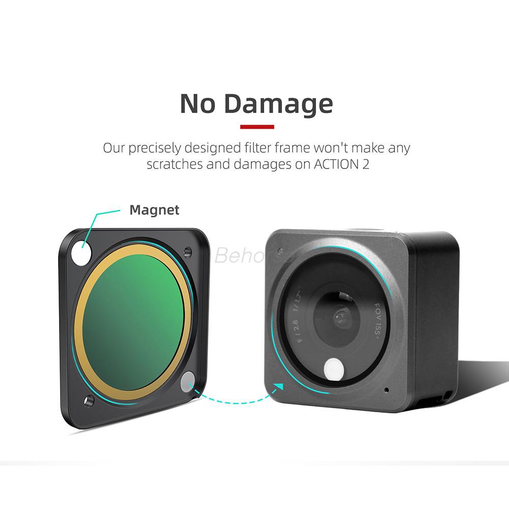 Bộ lọc từ tính cho bộ lọc ống kính điều chỉnh hành động DJI 2 UV ND4 CPL NDPL