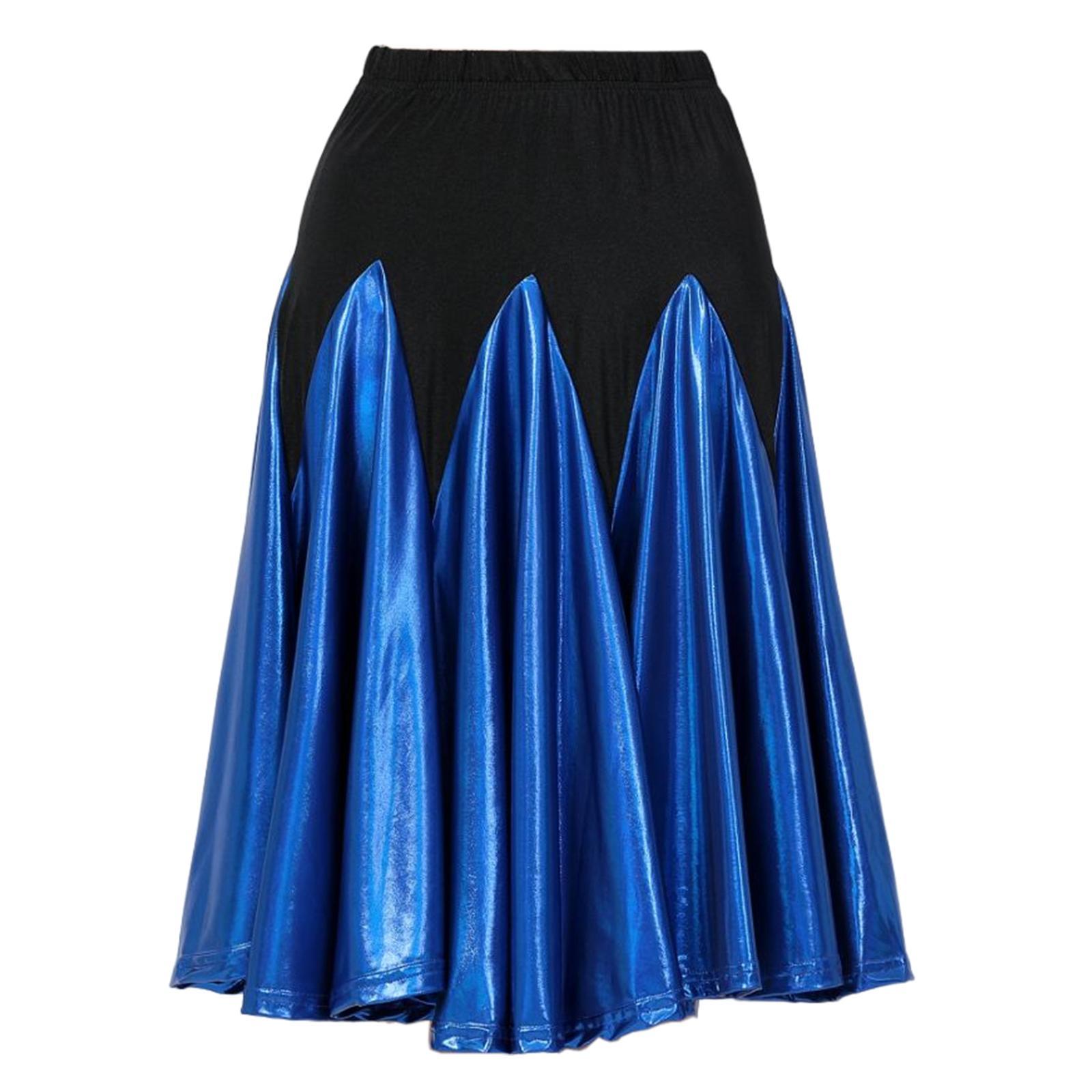 Ballroom Dance Skirts Party Cha Cha Dress Square Dancing Costume Big Swing Skirts