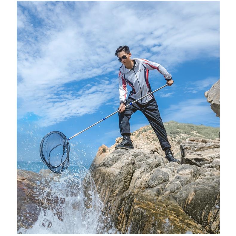 Cán Vợt Cá Inox Siêu Bạo Lực Sào Chim,Cán Liềm Cắt Cây Cỏ Từ Xa 1m5 - 4m SKK-6 .Sanami Fishing