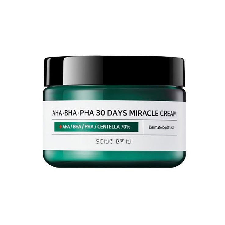 Kem Dưỡng Da Mụn Some By Mi AHA BHA PHA 30 Days Miracle Cream 60g