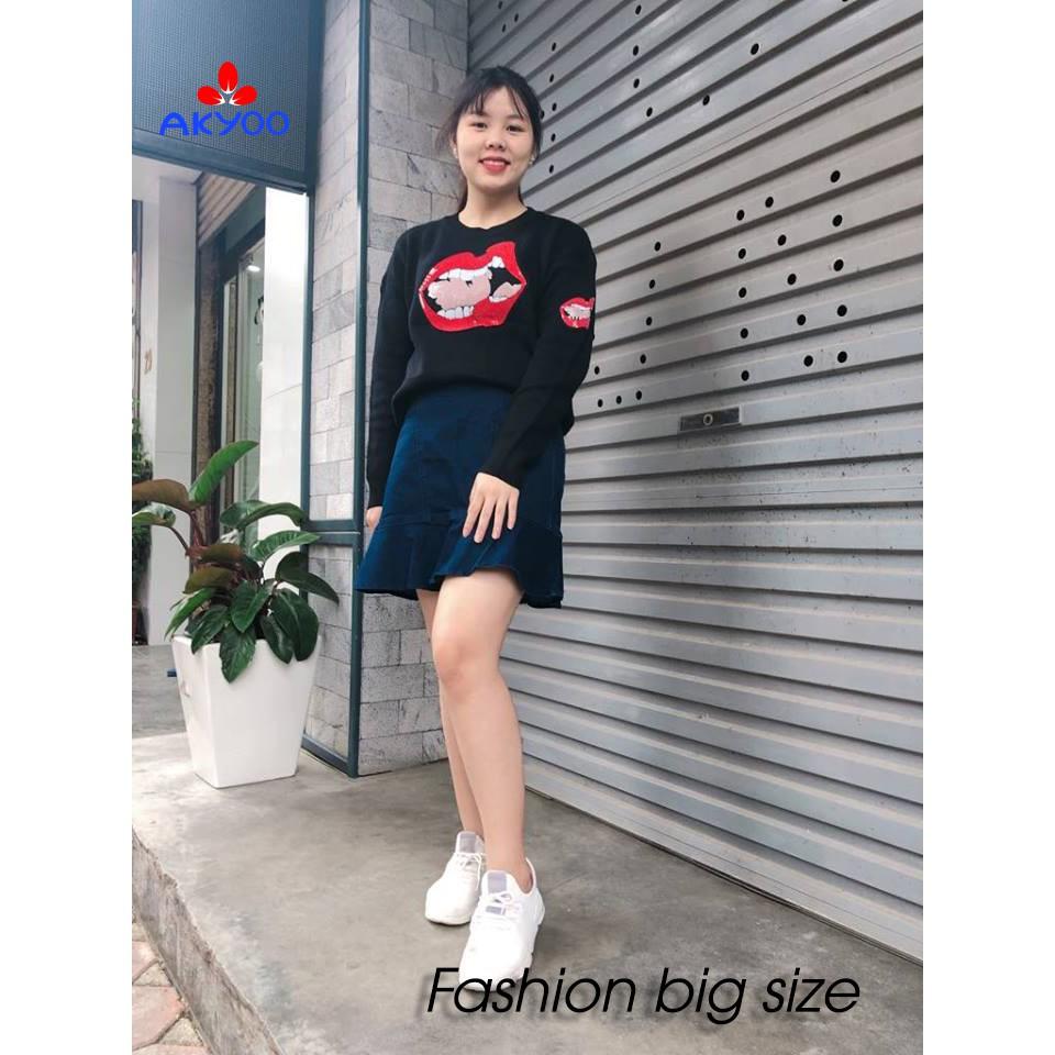 (Free Ship ) Áo Len Big size Thu Đông (size XL,2XL,3XL,4XL