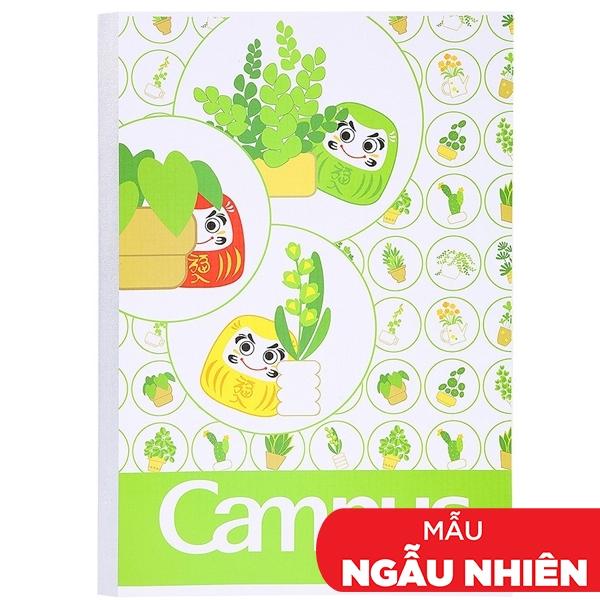 Combo 5 Tập Daruma World - B5 Kẻ Ngang 120 Trang ĐL 70g/m2 - Campus NB-BDAW120-2 (Mẫu Màu Giao Ngẫu Nhiên)