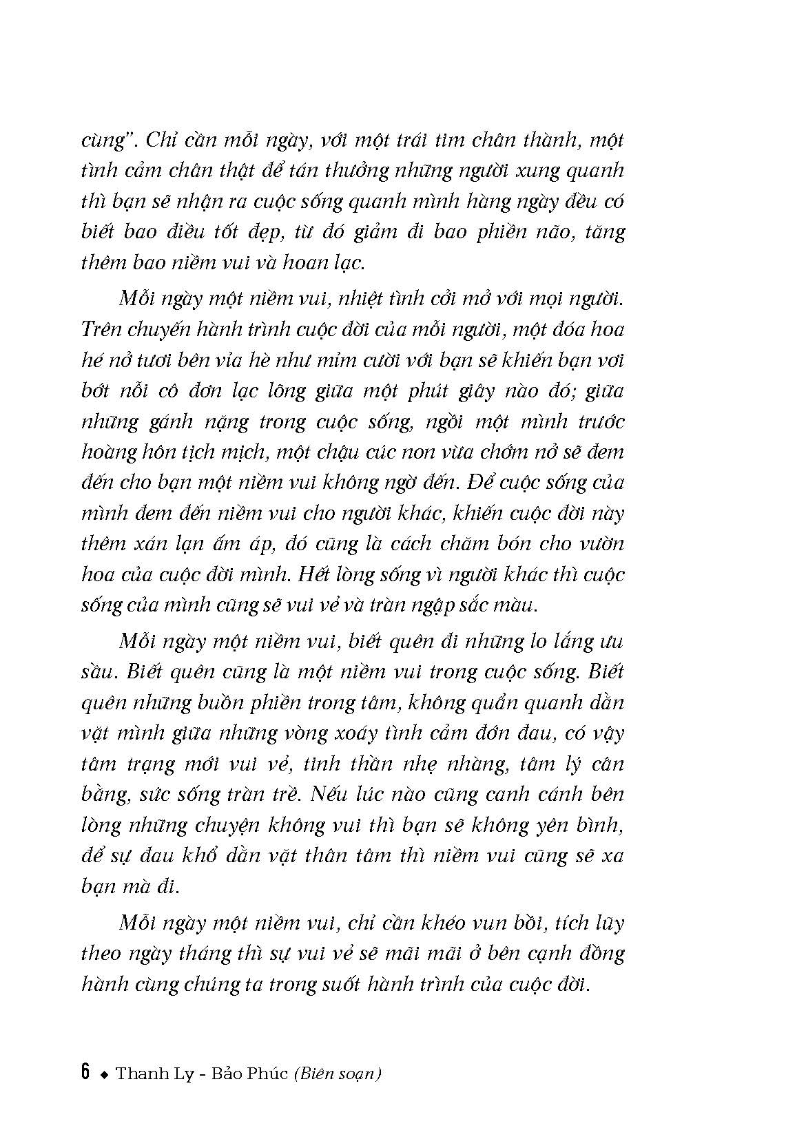 Mỗi Ngày Một Niềm Vui