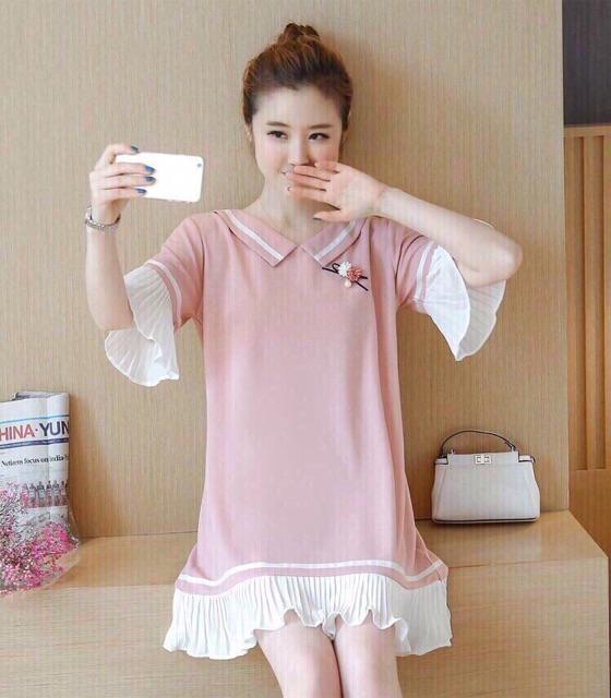 Đầm suông dập ly cao câp Lt09