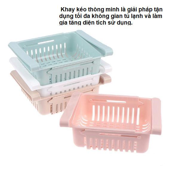 Khay Đựng Thực Phẩm Vouller, Khay Phụ Đa Năng, Tiện Lợi Cho Tủ Lạnh,Tiết Kiệm Diện Tích - Hàng Chính Hãng