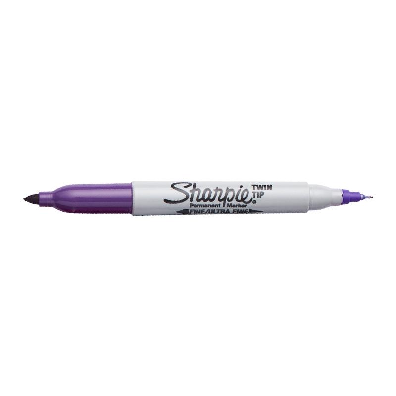 Bút Lông Dầu SHARPIE TWIN TIP 1799117 - Tím