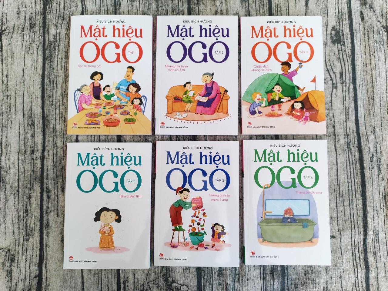 Combo 6 cuốn Mật Hiệu OGO(Từ tập 1 đến tập 6)