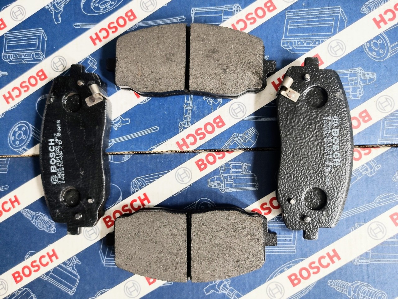 Bố Thắng Trước Hyundai i10 1.1 , Kia Morning 1.1 - Bosch BP 1028
