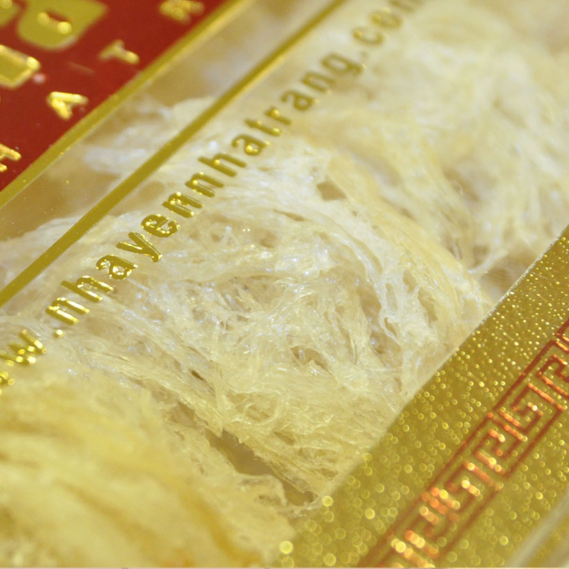 Yến trắng tinh chế thượng hạng 1 (100g/hộpthuộc dòng yến nổi tiếng của Nhà yến Nha Trang