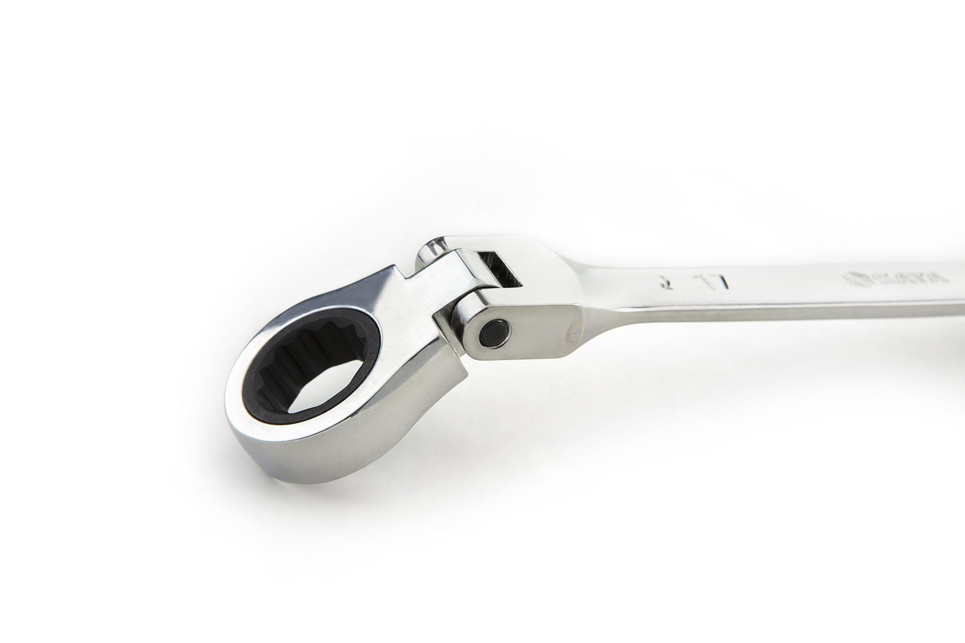 Cờ lê vòng miệng 21mm linh hoạt bánh cóc tự động 46412