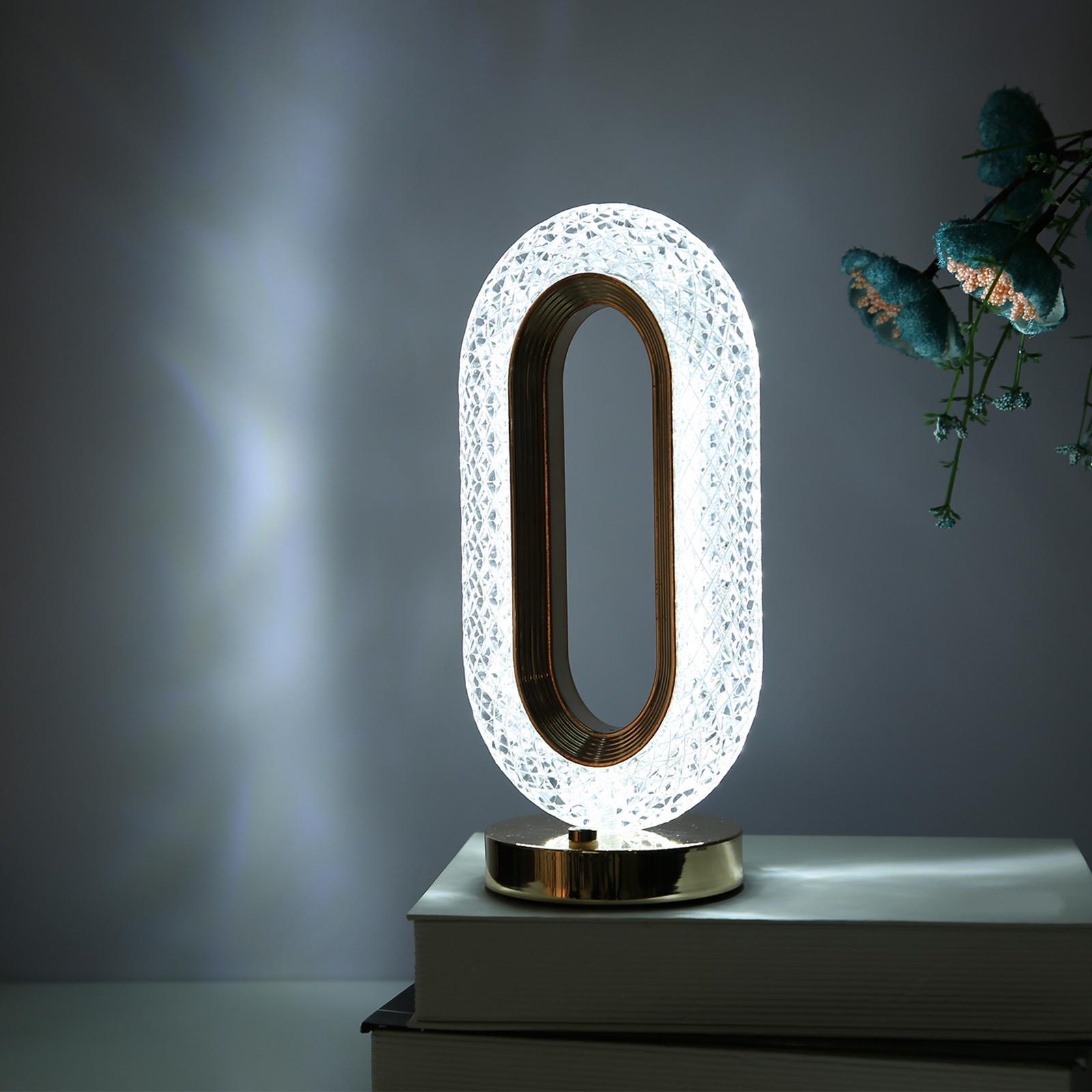 Bedside Table Lamp Dimming Touch Lamp Adjustable LED Nightlight
