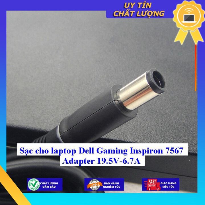 Sạc cho laptop Dell Gaming Inspiron 7567 Adapter 19.5V-6.7A - Hàng Nhập Khẩu New Seal