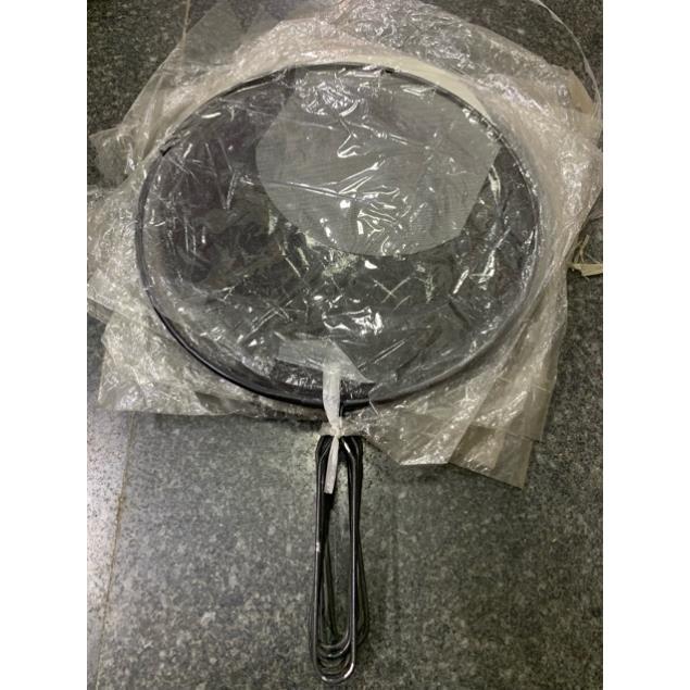 Nắp đậy chảo lưới không bắn 2 loại núm và tay cầm 28cm
