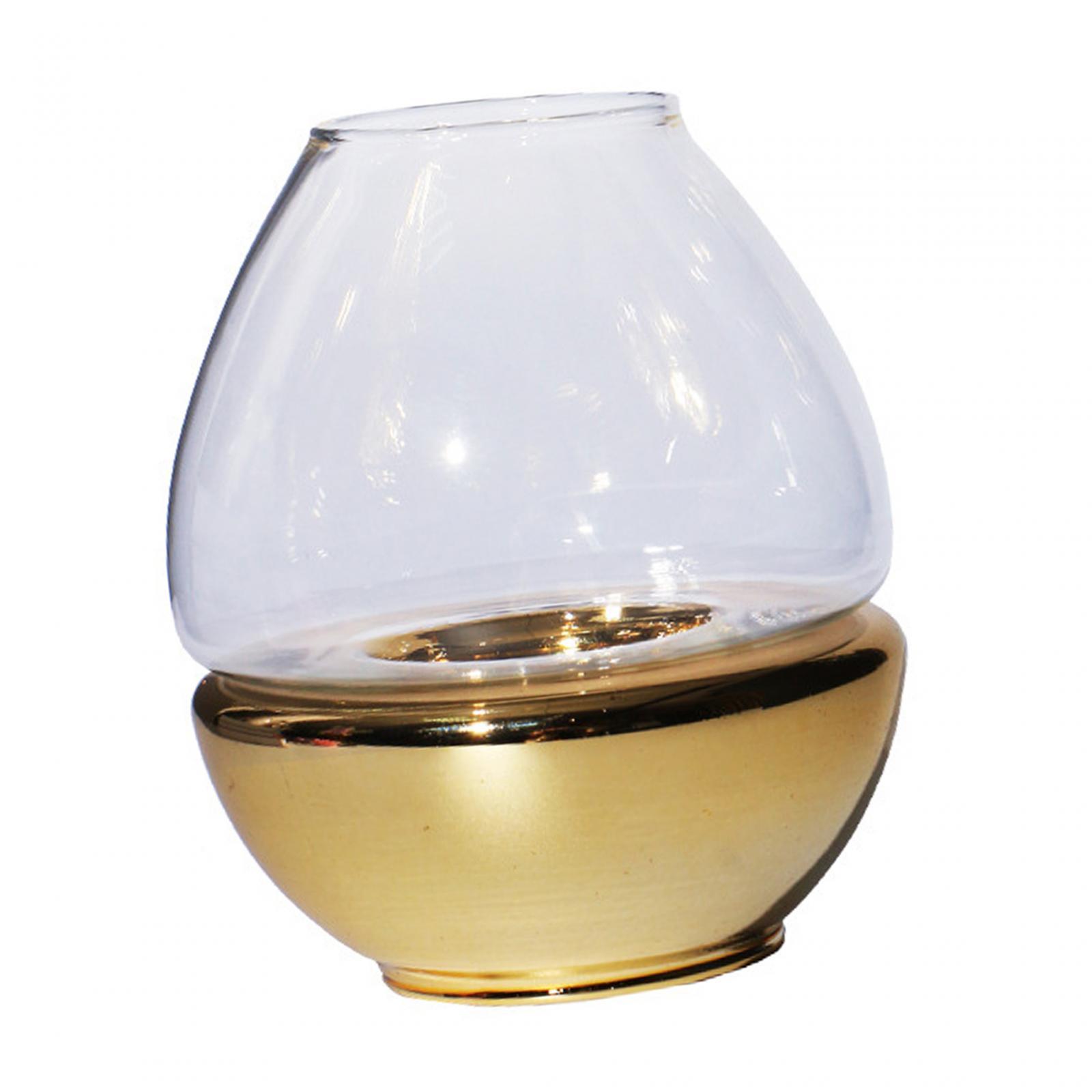 Glass Candlestick Holders Tealight Candle Holders for Table Centerpieces, Wedding Decor and Dinner Party