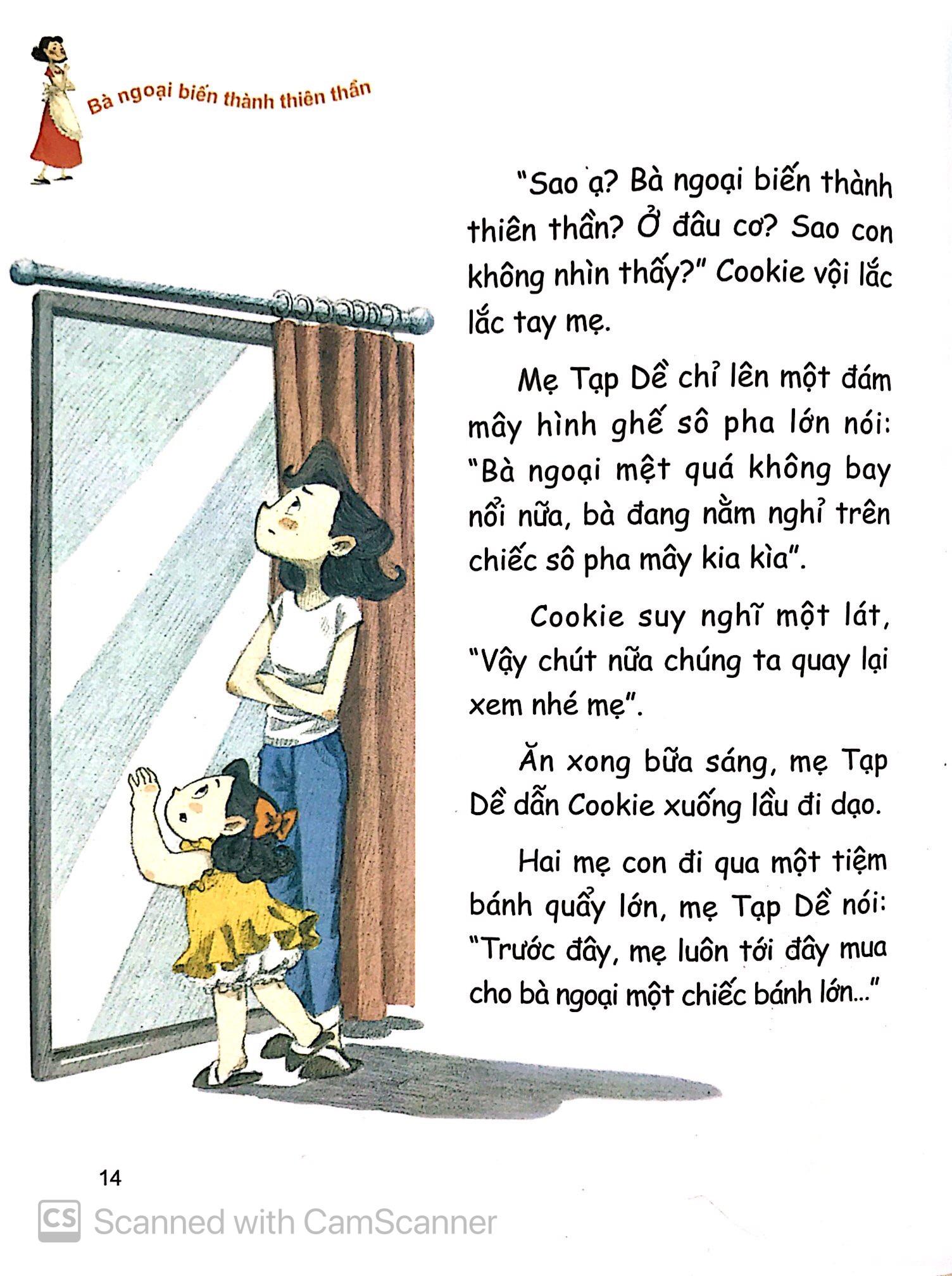 Sách Cookie Và Mẹ Tạp Dề - Bà Ngoại Biến Thành Thiên Thần