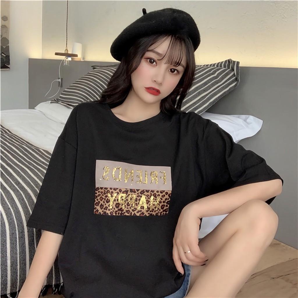 Áo thun Friends Happy rộng tay lỡ A37