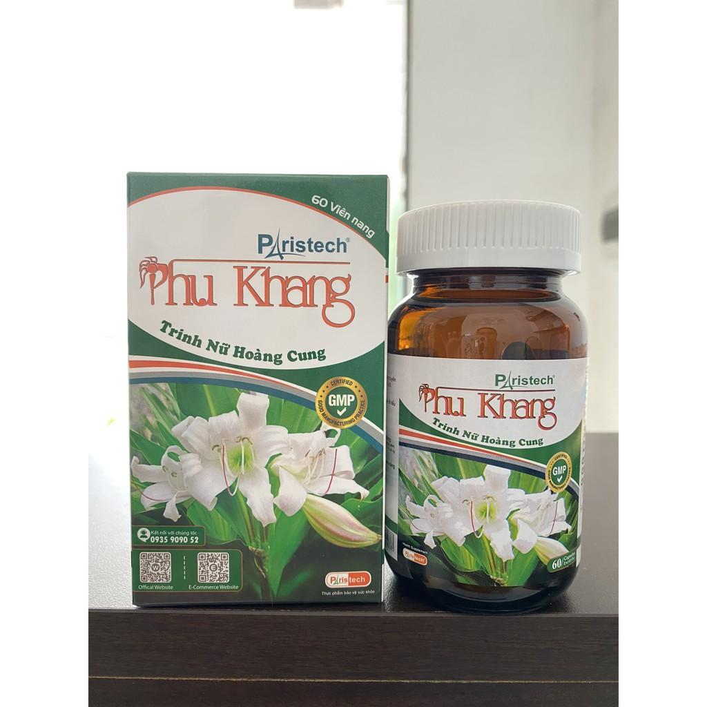 TPBVSK Paristech Phụ Khang hộp 60 viên. Combo 4 tặng 1