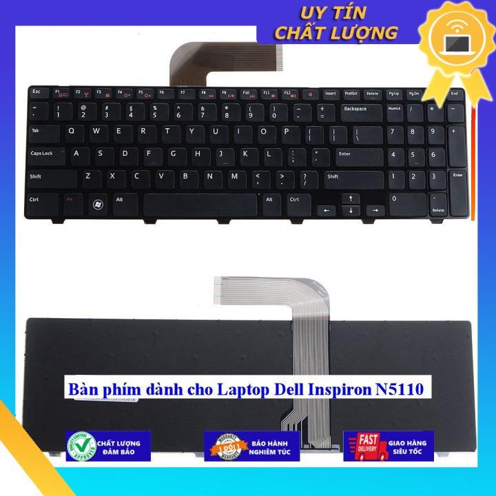 Bàn phím dùng cho Laptop Dell Inspiron N5110  - Hàng Nhập Khẩu