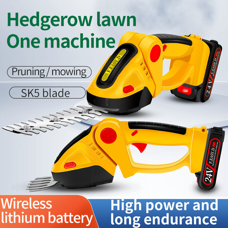 Máy cắt cỏ tỉa cành không dây Cordless Electric Hedge Trimmer 15000rpm 36V Lithium-Ion Battery