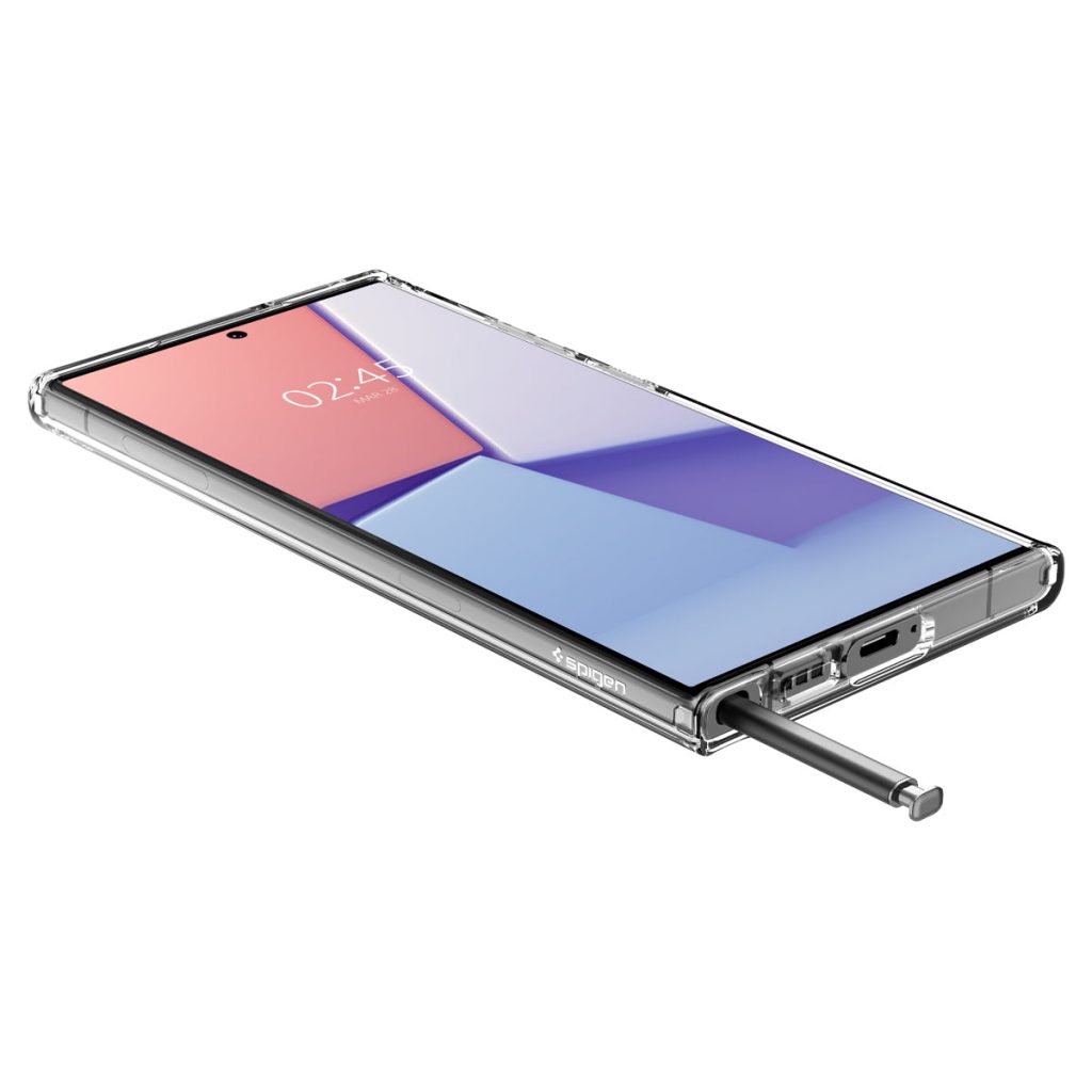 ỐP LƯNG dành cho SAMSUNG GALAXY SPIGEN S23 ULTRA ULTRA HYBRID MỎNG NHẸ Khung viền PU cao cấp - Hàng chính hãng