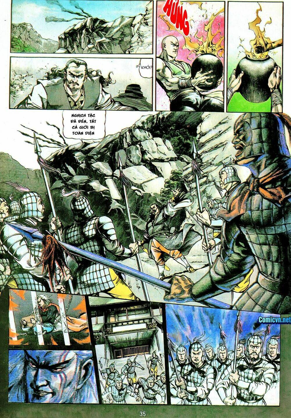 thiết tướng tung hoành (cựu tác) chapter 1 34