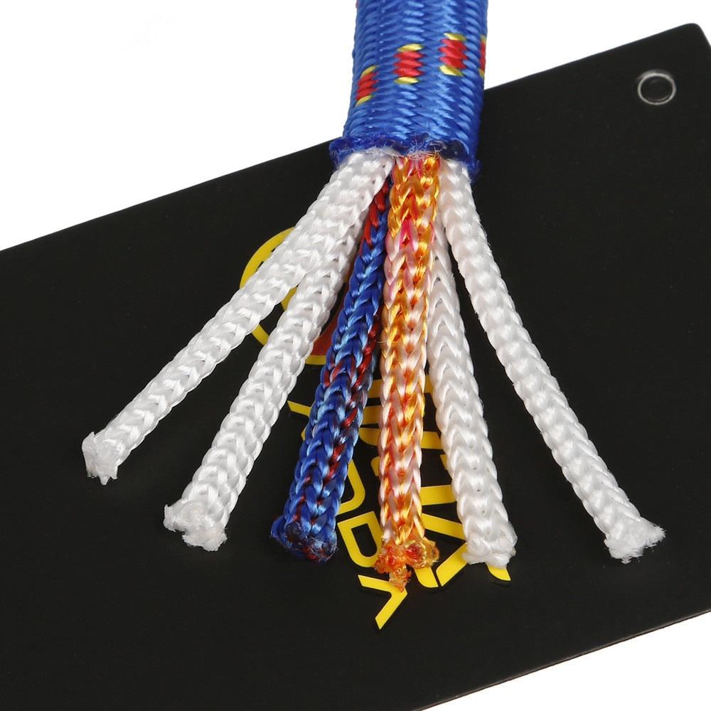 Outdoor Climbing Rope 10m-30m Emergency Rope Wear Resistant 10mm Diameter High Strength Survival Paracord Hiking Accessory Tool