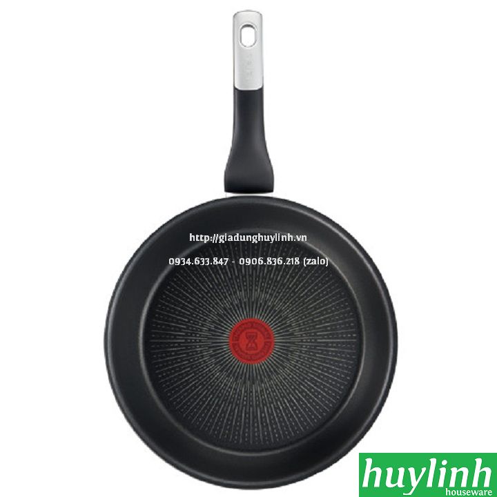 Chảo chiên chống dính đáy từ Tefal Unlimited 26cm dùng cho mọi loại bếp - Sản xuất tại Pháp - G2550502 - Hàng chính hãng