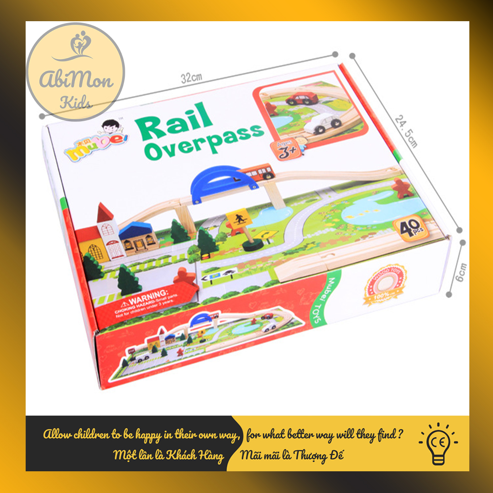 Bộ Ghép Mô Hình Giao Thông Thành Phố Cho Bé  || Montessori cao cấp || Đồ chơi Gỗ - Giáo dục - An toàn - Thông minh