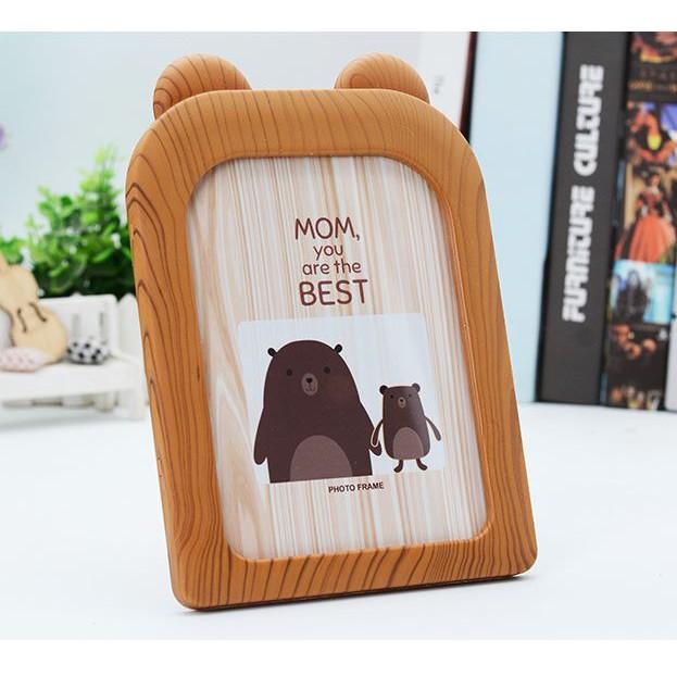 Khung ảnh để bàn,Khung tranh treo tường Gu Decor Wooden trang trí Decor phòng cho bé