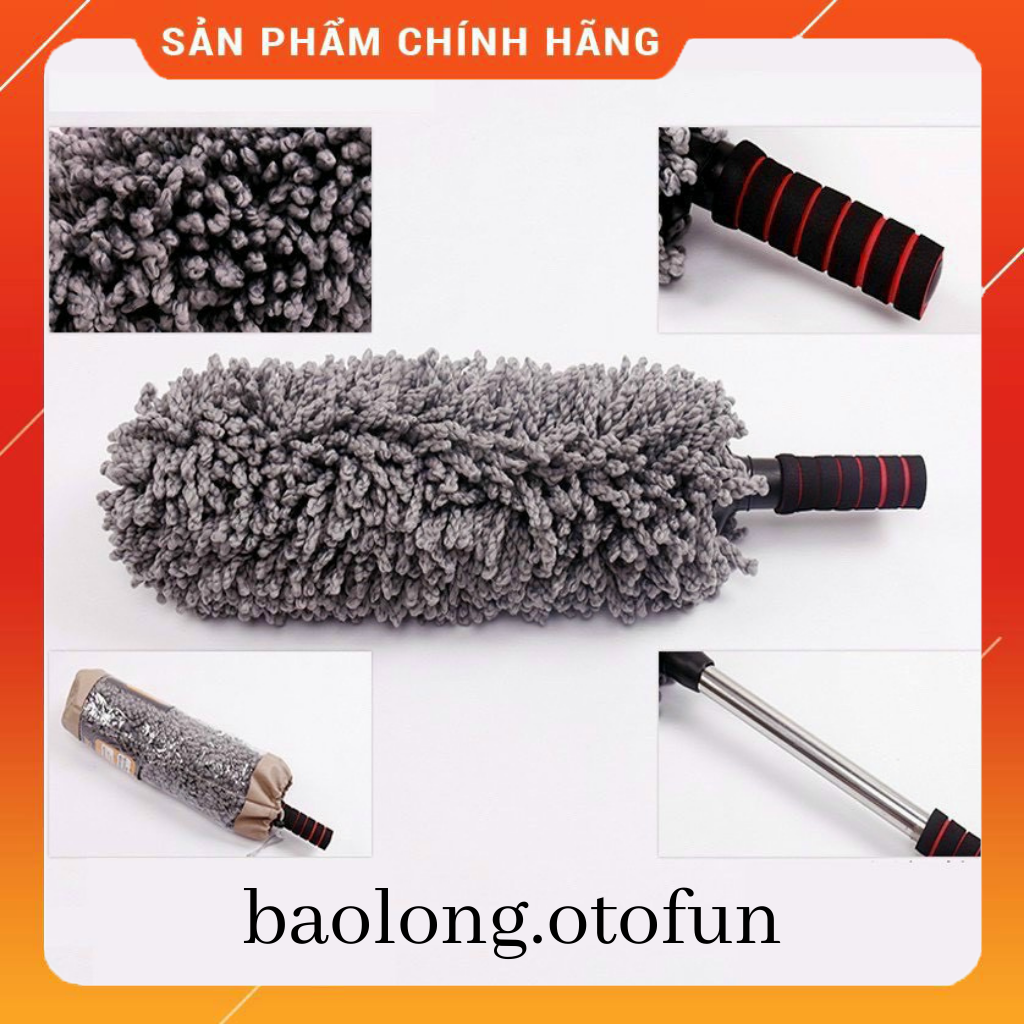 Chổi lau xe ô tô sợi dầu chuyên dụng kéo dài,Chổi lau bụi xe ô tô giá rẻ
