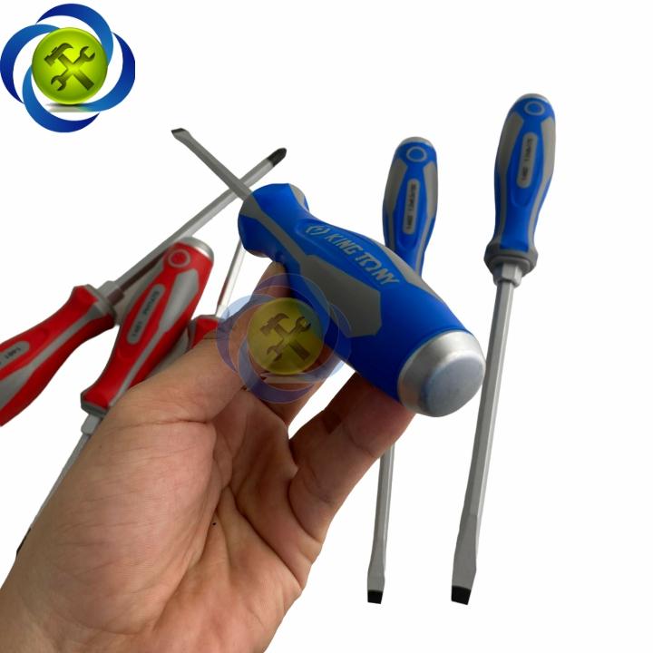 Bộ tua vít đóng 6 cây bake + dẹp Kingtony 30206MR
