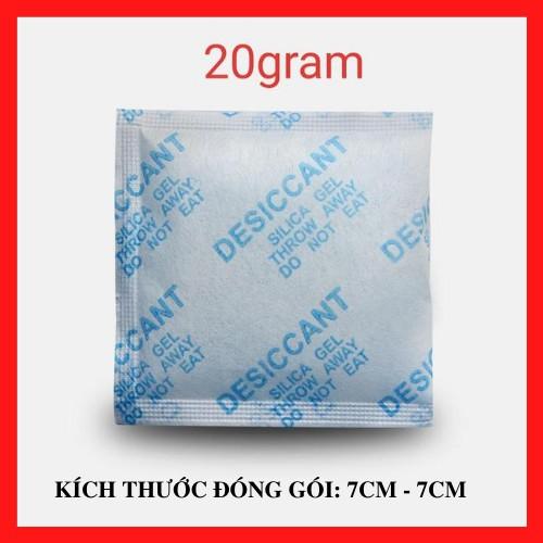 Gói Chống Ẩm Silicagel đóng túi 1Kg - Hạt chống ẩm mốc, khử mùi