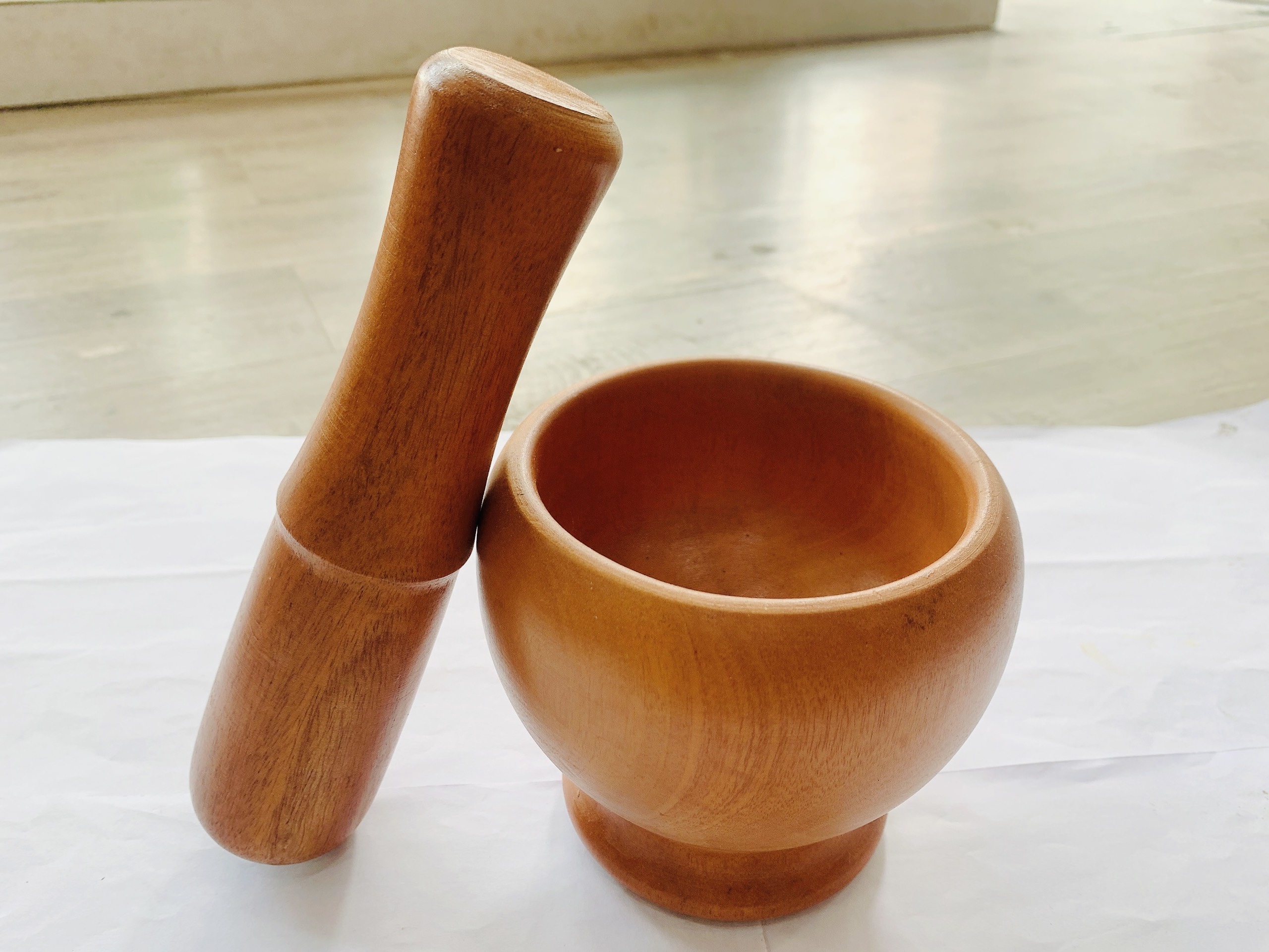 BỘ CỐI CHÀY BẦU GỖ XÀ CỪ 13CM