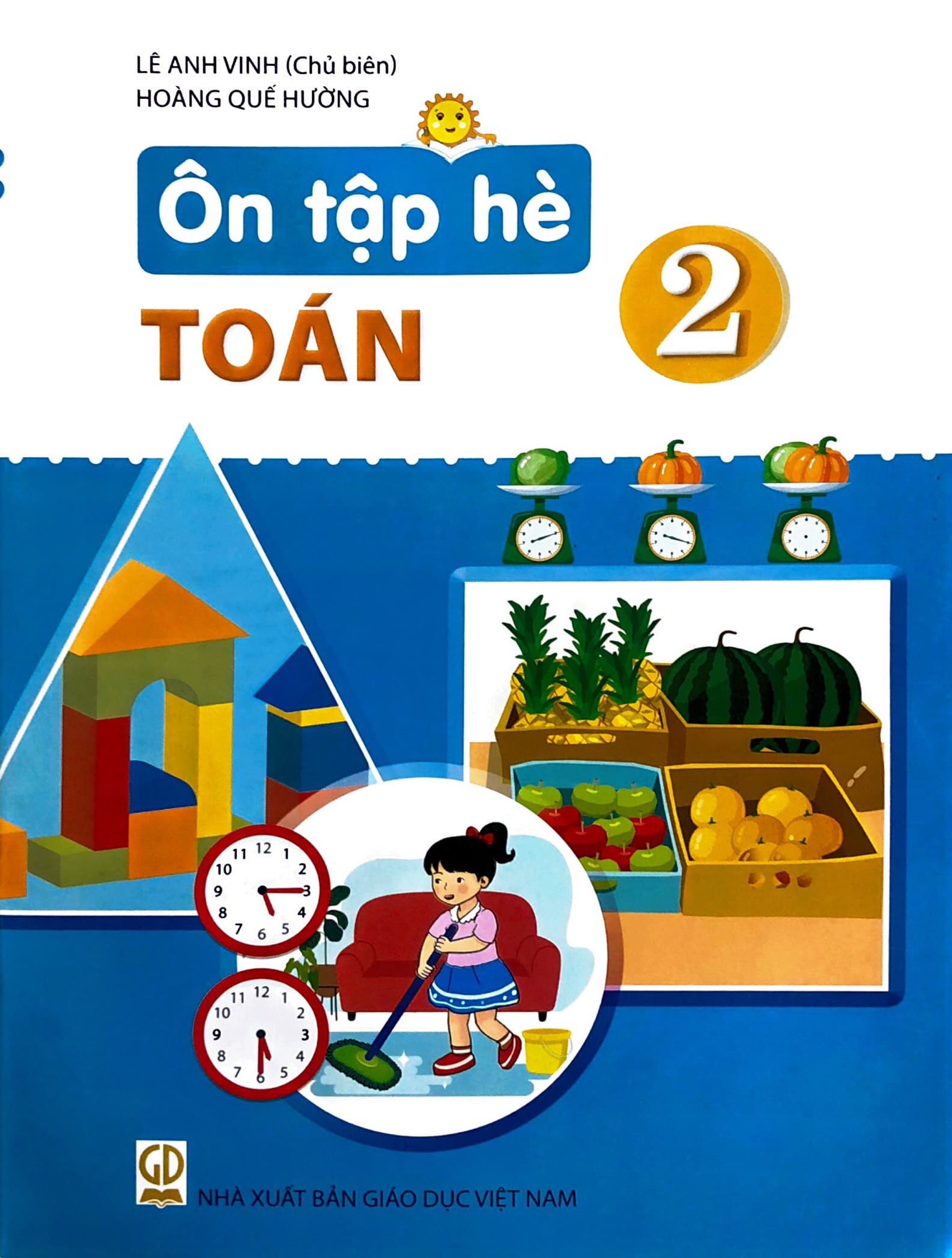 Bộ sách Ôn tập hè Toán- Tiếng việt lớp 2